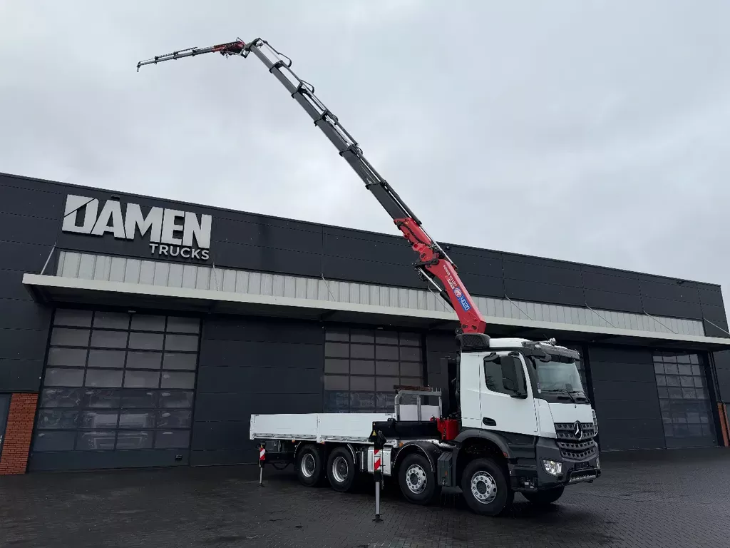 Mercedes-Benz AROCS 4142 8x4 HMF 4020 K6 + JIB FJ 600-K4