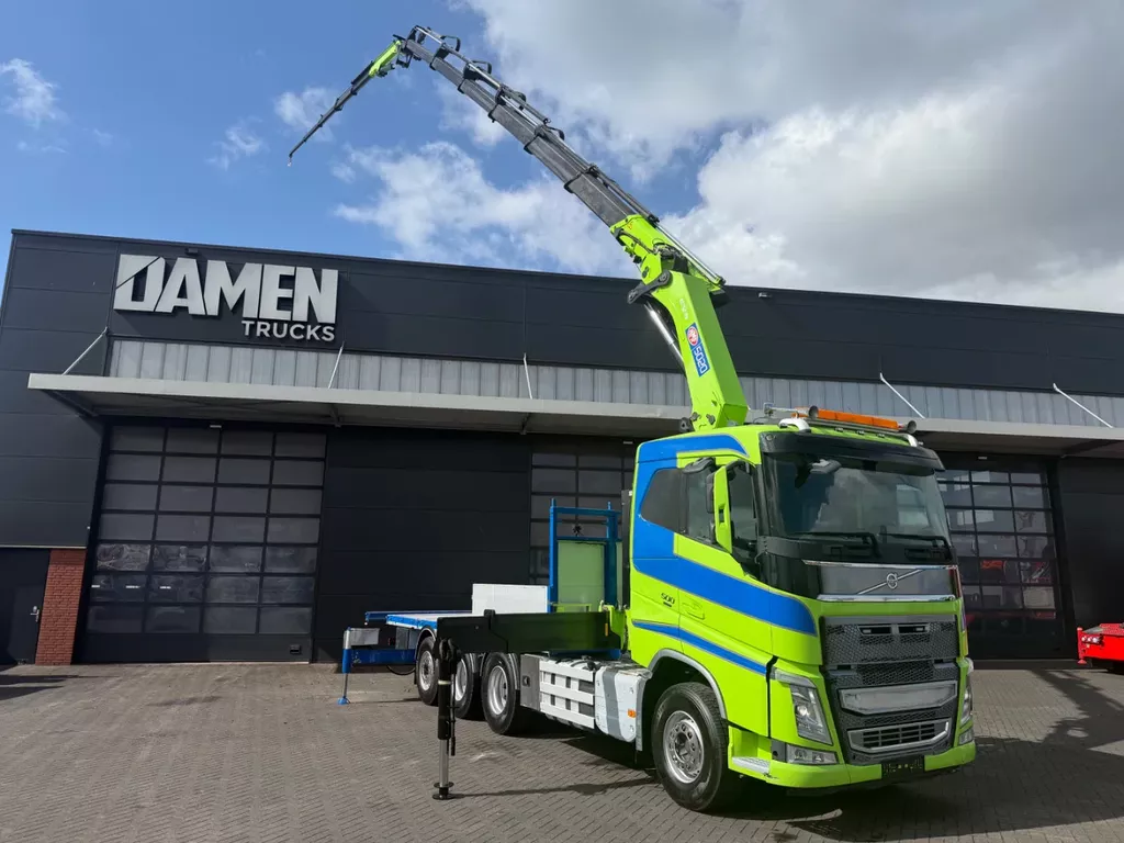 Volvo FH 540 8x4 HMF 5020-K6 + FJ 1000-K5