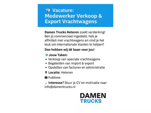 Scania Vacature verkoop
