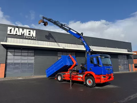 MAN TGM 18.290 4x2 HIAB X- HIDUO158 E-4 + Multilift haakarm MAN TGM 18.290 4x2 HIAB X- HIDUO158 E-4 + Multilift haakarm