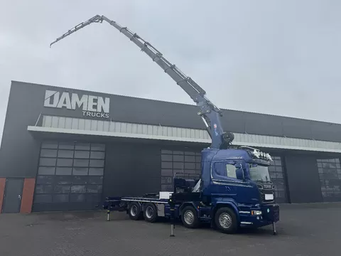 Scania R 580 LB8x4HNB V8 HMF 8520 K8 FJ 1200-K6 Scania R 580 LB8x4HNB V8 HMF 8520 K8 FJ 1200-K6