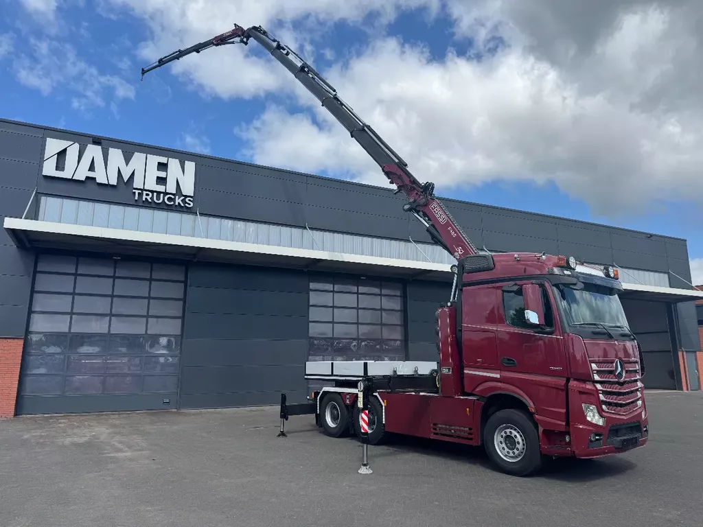 Mercedes-Benz AROCS 3351 6x4 Euro 6 FASSI F 485 RA .2.25 + JIB