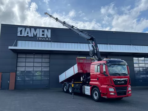 MAN TGS 26.400 TGS 26.400 6x2-4 BL KIPPER HIAB 302 EP-5 X-HIPRO