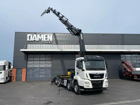 MAN TGS 35.470 TGS 35.470 8X2-6 BL Oprijwagen + HIAB 322E-6 HIPRO + JIB 70X-4