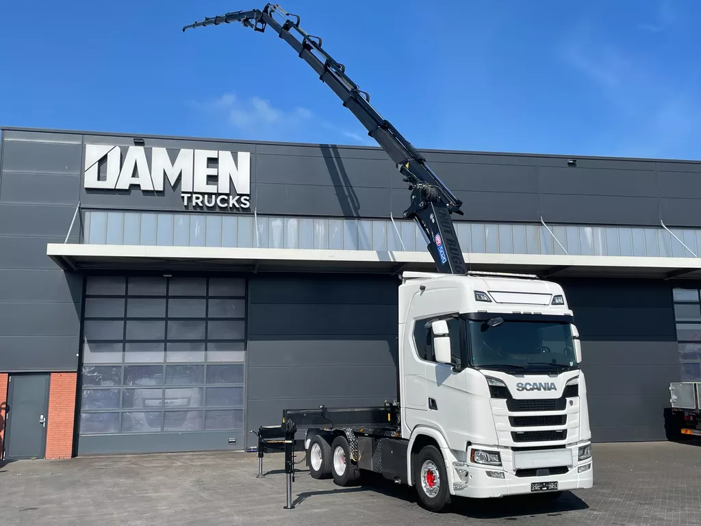 Scania S S580 NGS 6x2 HMF 5020-K6 + JIB FJ 1000-K5