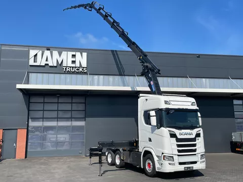 Scania S S580 NGS 6x2 HMF 5020-K6 + JIB FJ 1000-K5