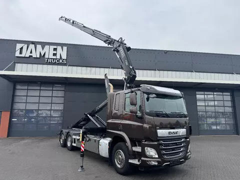 DAF CF 410 6x2 FASSI F 255A.2.25 + AJK Haakarmsysteem DAF CF 410 6x2 FASSI F 255A.2.25 + AJK Haakarmsysteem