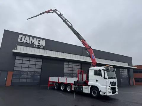 MAN TGS 35.500 8x4-4 BL HMF 4020-K5 + JIB FJ 1000-K4